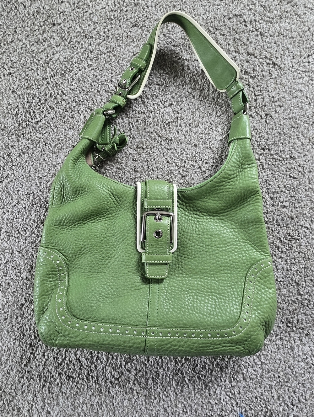Coach Vintage Hamilton Hobo Leather Bag